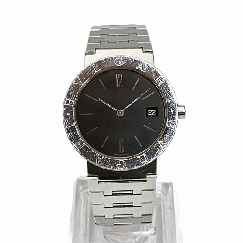 寶格麗 BB33SSD 男士石英腕錶-0