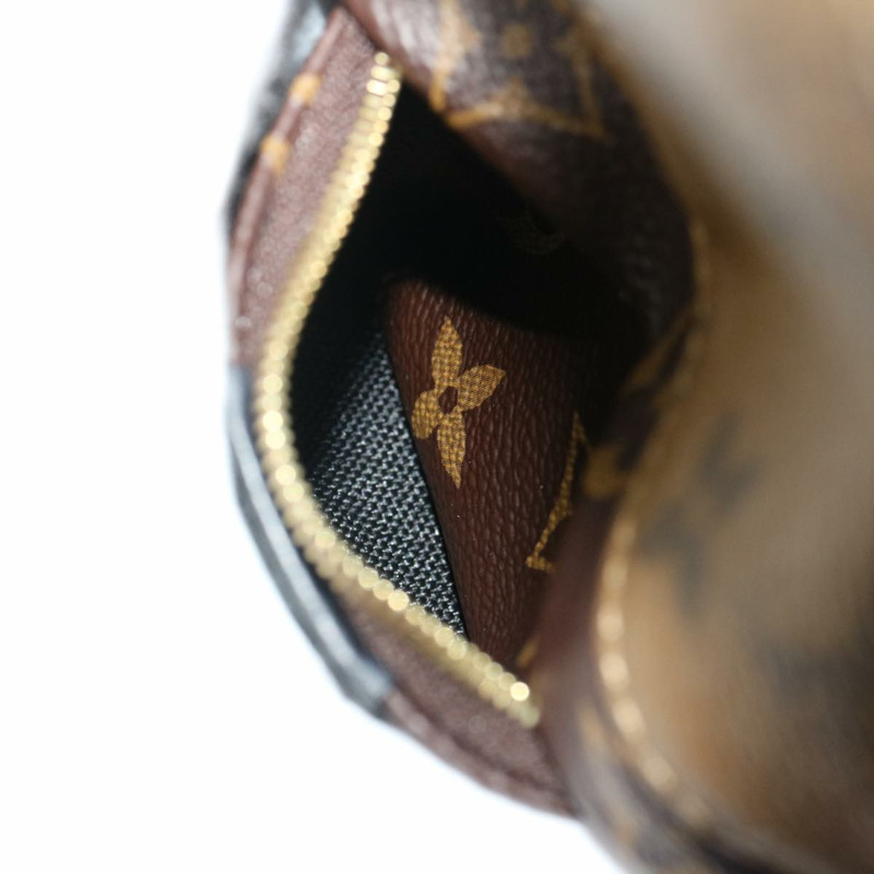 【日本直送】路易威登 Monogram Reverse Palm Springs 迷你雙肩包 M42411 LV Auth 29556SM-18