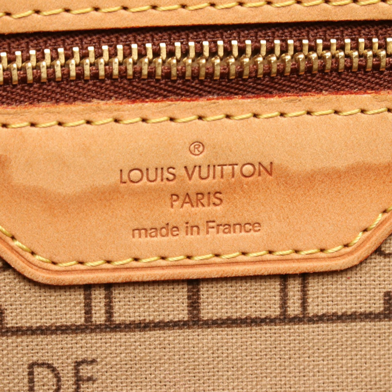 路易威登 Neverfull PM 單肩手提包 M40155 Monogram 帆布 棕色 二手-3