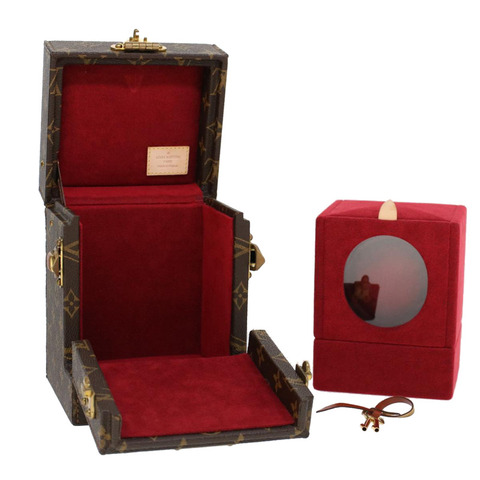 路易威登 Monogram Coffret 上弦機配件盒 M48126 Auth 29828SM