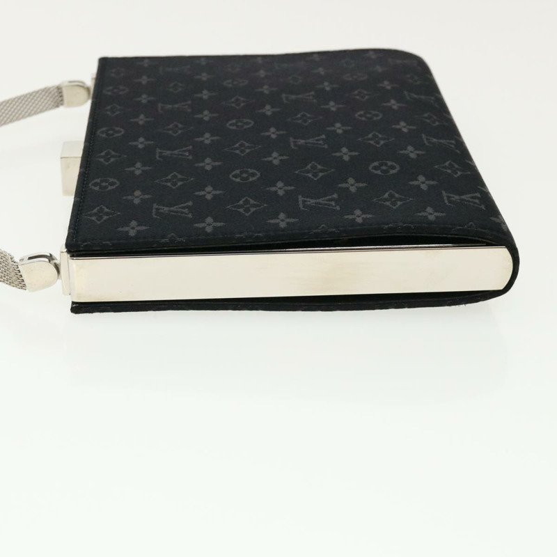 【日本直送】路易威登 Monogram Satin Ange MM 手提包 黑色 M92101 LV 正品 31990AV-3