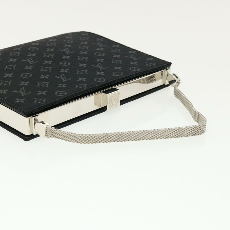 【日本直送】路易威登 Monogram Satin Ange MM 手提包 黑色 M92101 LV 正品 31990AV-5