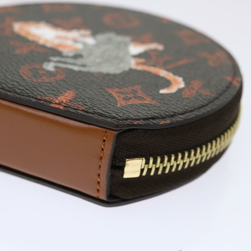 【日本直送】路易威登 Catgram Chain Micro Powat Chapeau 零錢包 M63886 LV Auth 47211SM-13