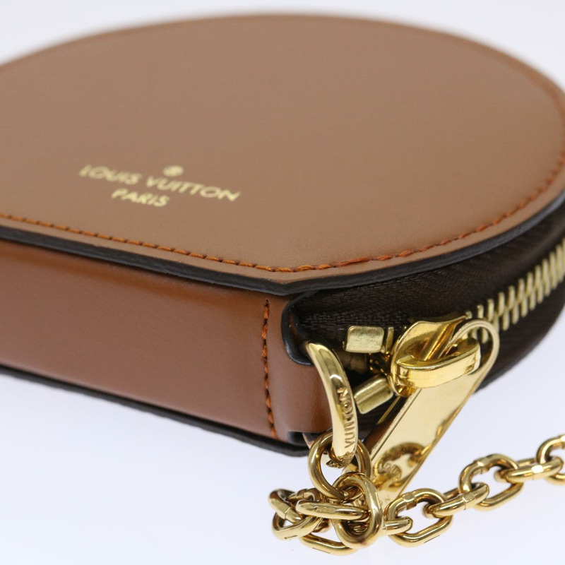 【日本直送】路易威登 Catgram Chain Micro Powat Chapeau 零錢包 M63886 LV Auth 47211SM-15