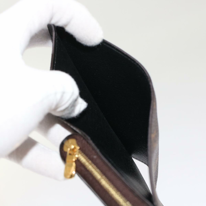 【日本直送】路易威登 Monogram Reverse Portefeuille Lou 皮夾 M81461 LV Auth 49429SM-9