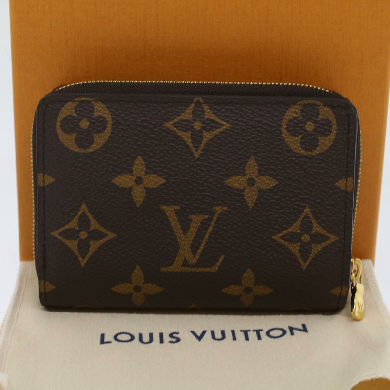 【日本直送】路易威登 Monogram Reverse Portefeuille Lou 皮夾 M81461 LV Auth 49429SM-11