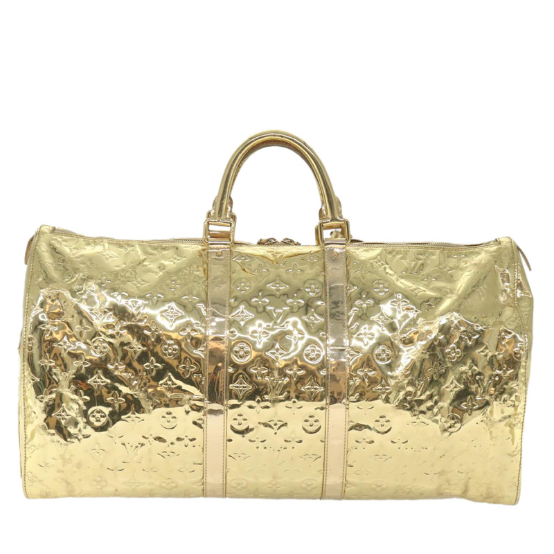 【日本直送】路易威登 Monogram Miroir Keepall 55 波士頓包 金 LV 正品 57842SM-2