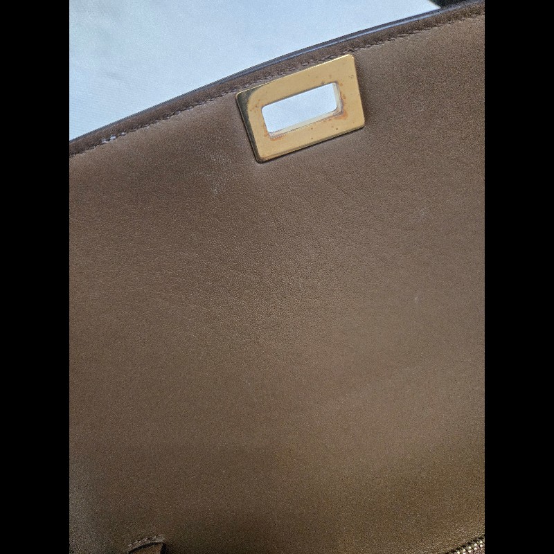 Celine box classic ​🔥 經典雋永！Céline Classic Box Bag 中號 棕色金扣 駝色 焦糖色豆腐包 斜背包 肩背包  🈶盒裝購證-49