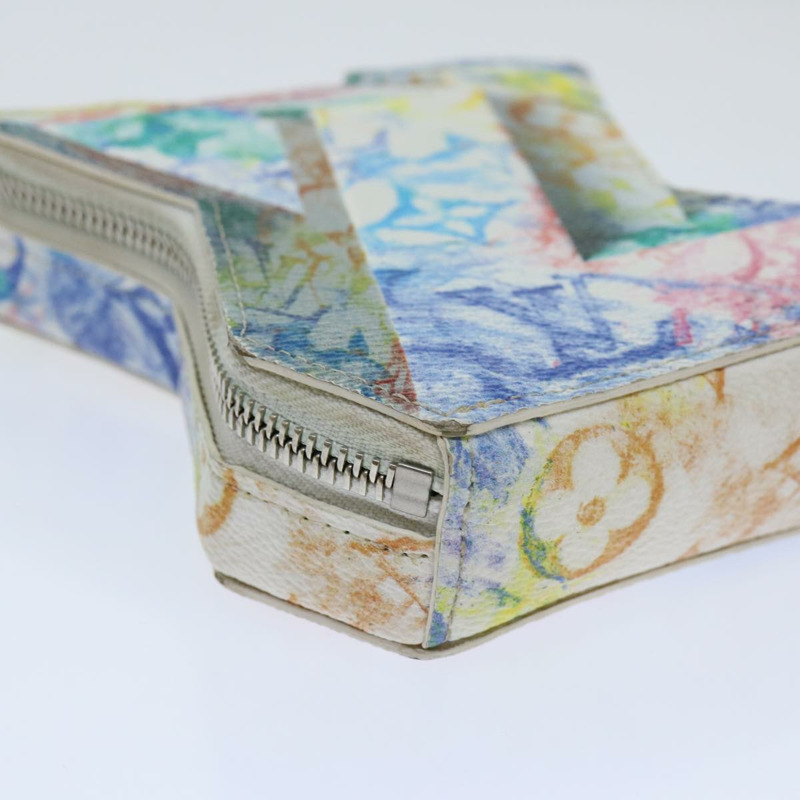 【日本直送】路易威登 Monogram Pastel Colors LV Block Multicolor M57277 LV Auth 69979AM-11