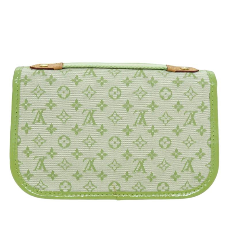 【日本直送】路易威登 Monogram Mini Trousse Marie Kate 手拿包 綠色 M92935 正品 73086SAV-1