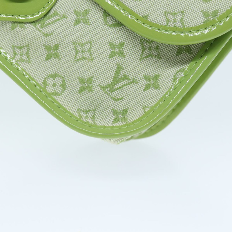 【日本直送】路易威登 Monogram Mini Trousse Marie Kate 手拿包 綠色 M92935 正品 73086SAV-6