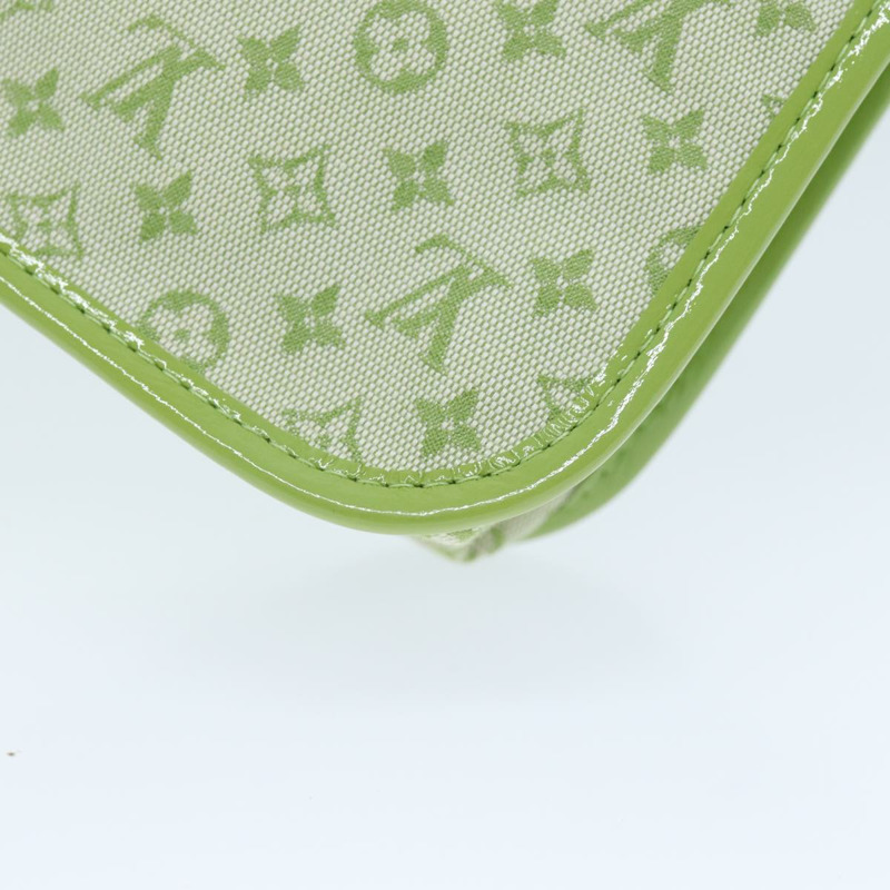 【日本直送】路易威登 Monogram Mini Trousse Marie Kate 手拿包 綠色 M92935 正品 73086SAV-14