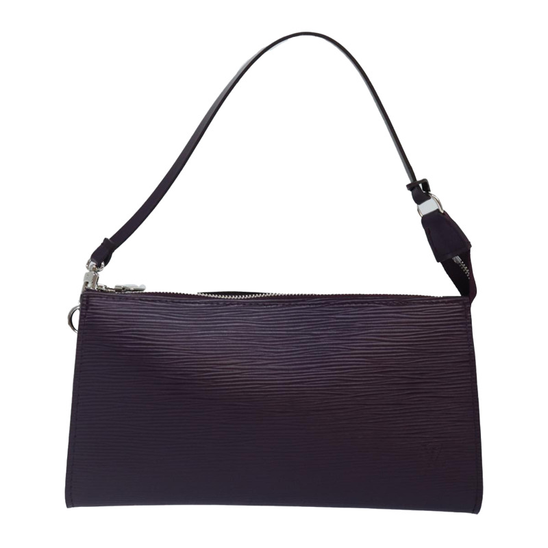【日本直送】路易威登 Epi Pochette 配件袋紫色卡西斯 M5298K LV 正品 87605AV-12