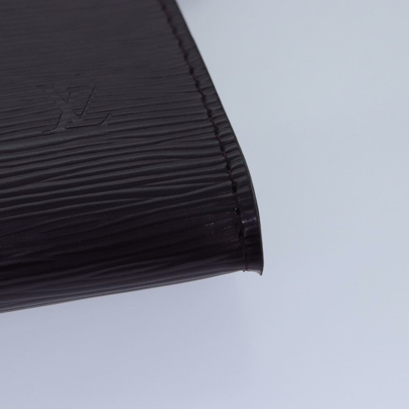 【日本直送】路易威登 Epi Pochette 配件袋紫色卡西斯 M5298K LV 正品 87605AV-17