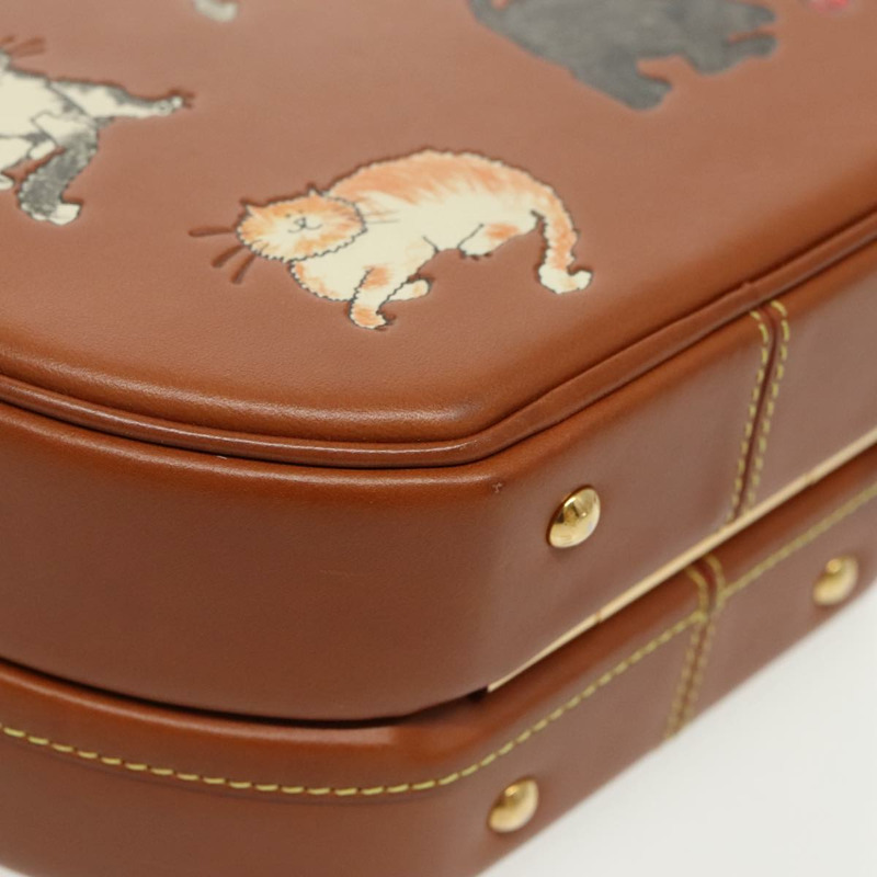 【日本直送】路易威登 Catgram Petite Boite Chapeau 棕色單肩背包 M52972 正品 98529SM-16