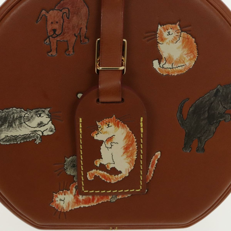 【日本直送】路易威登 Catgram Petite Boite Chapeau 棕色單肩背包 M52972 正品 98529SM-20