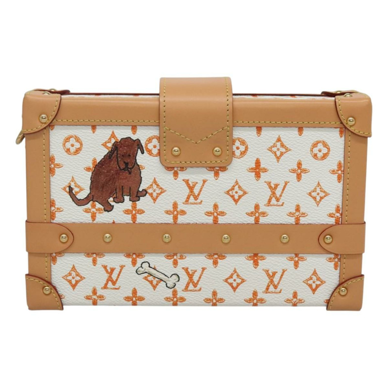 【日本直送】路易威登 Catgram Petit Maru NM 白色肩背包 LV 正品 110163SM-1