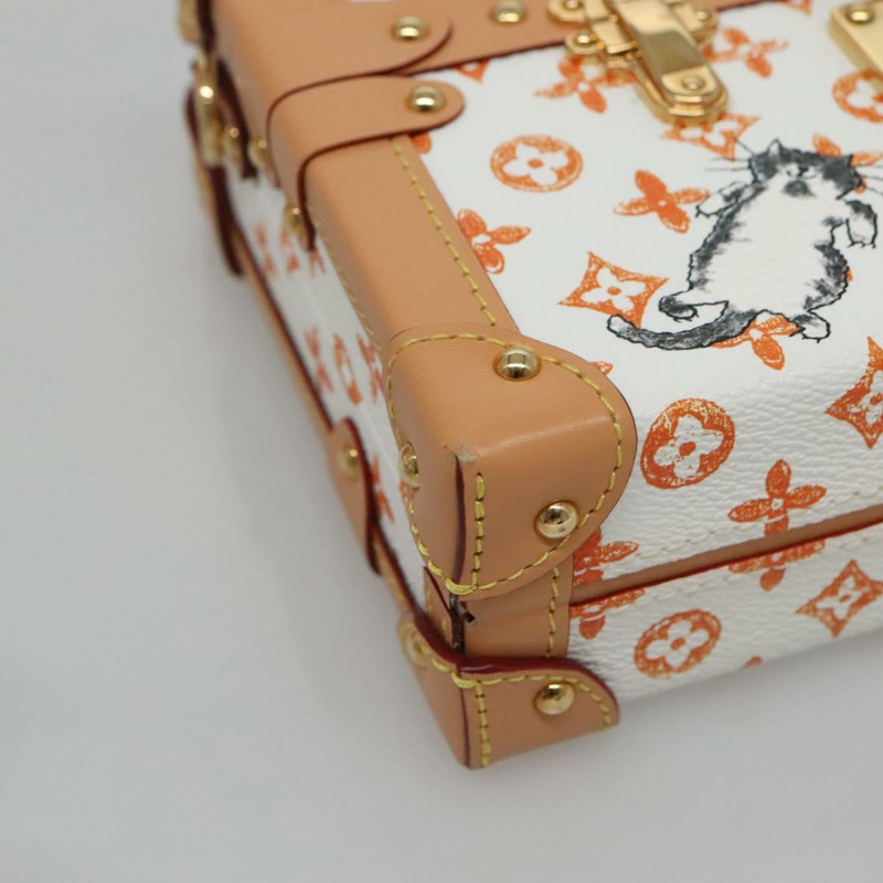 【日本直送】路易威登 Catgram Petit Maru NM 白色肩背包 LV 正品 110163SM-13