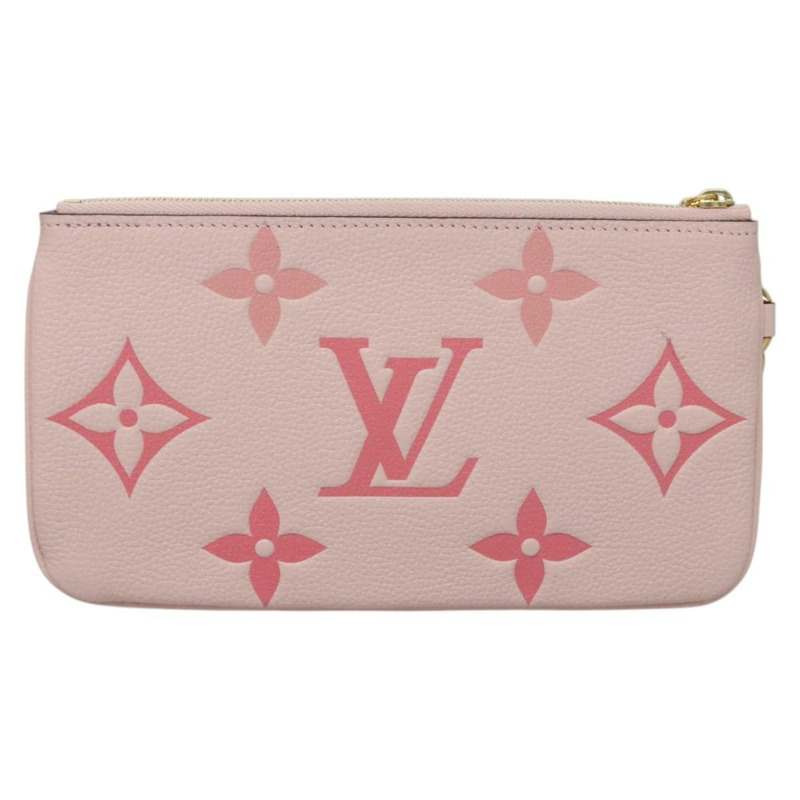 【日本直送】路易威登 Monogram Empreinte Pochette Trio 手袋粉紅 M80407 LV 正品 107585SM-2