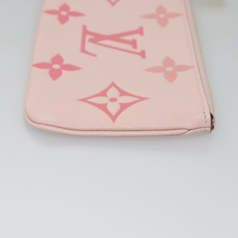 【日本直送】路易威登 Monogram Empreinte Pochette Trio 手袋粉紅 M80407 LV 正品 107585SM-3