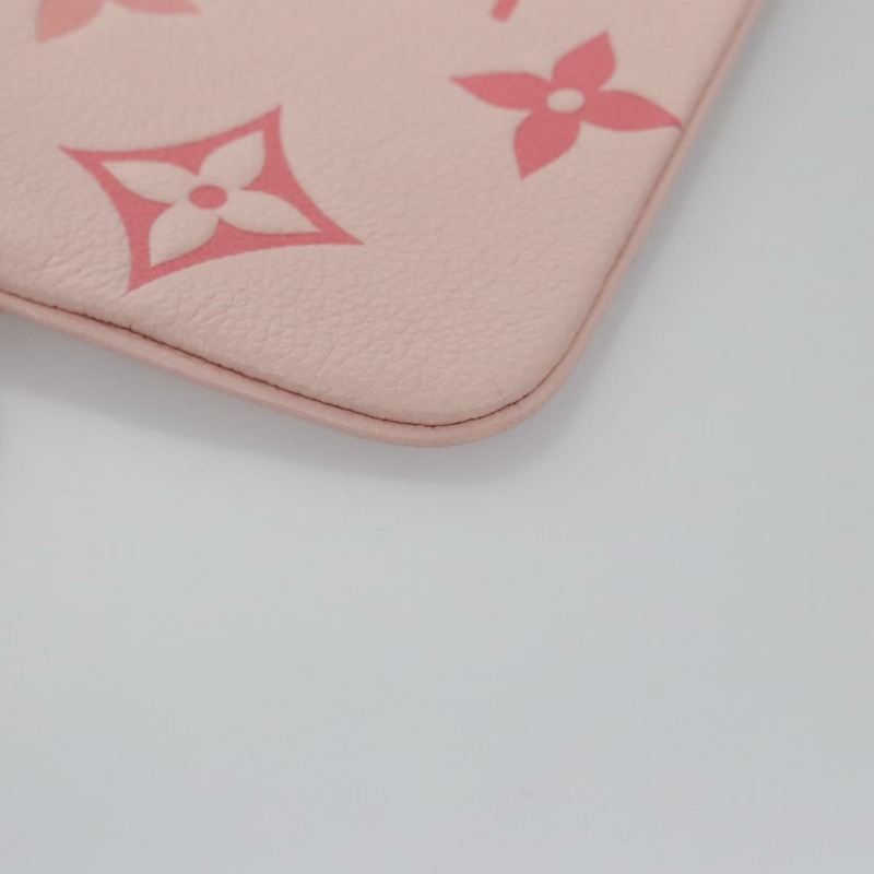 【日本直送】路易威登 Monogram Empreinte Pochette Trio 手袋粉紅 M80407 LV 正品 107585SM-9