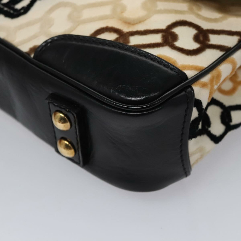 【日本直送】路易威登 Monogram Charm Pochette Lover 手袋 象牙色 M95194 LV Auth BA333SAV-14