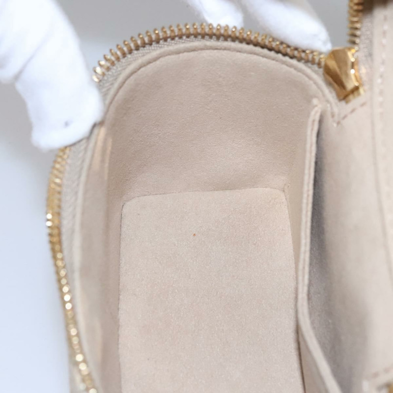 【日本直送】路易威登 Monogram Laminated Jacquard Microvanity 金色 M22920 LV Auth EC760SM-24