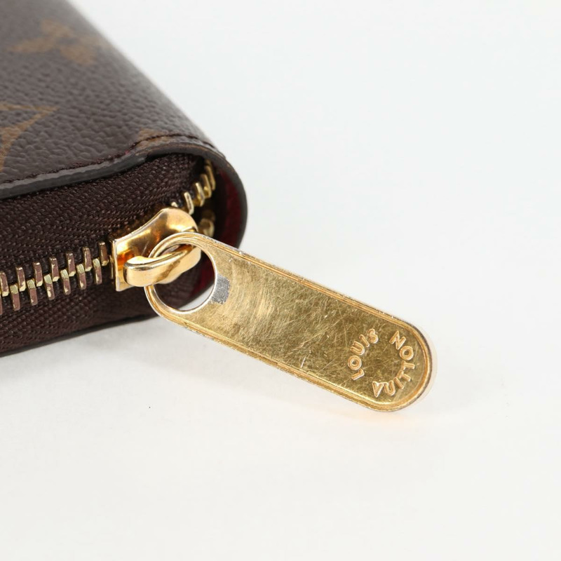 【日本直送】路易威登 Monogram Zippy 長錢包，玫紅色，M41895，LV 正品，編號 122092AM-6