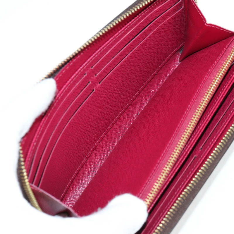【日本直送】路易威登 Monogram Zippy 長錢包，玫紅色，M41895，LV 正品，編號 122092AM-8