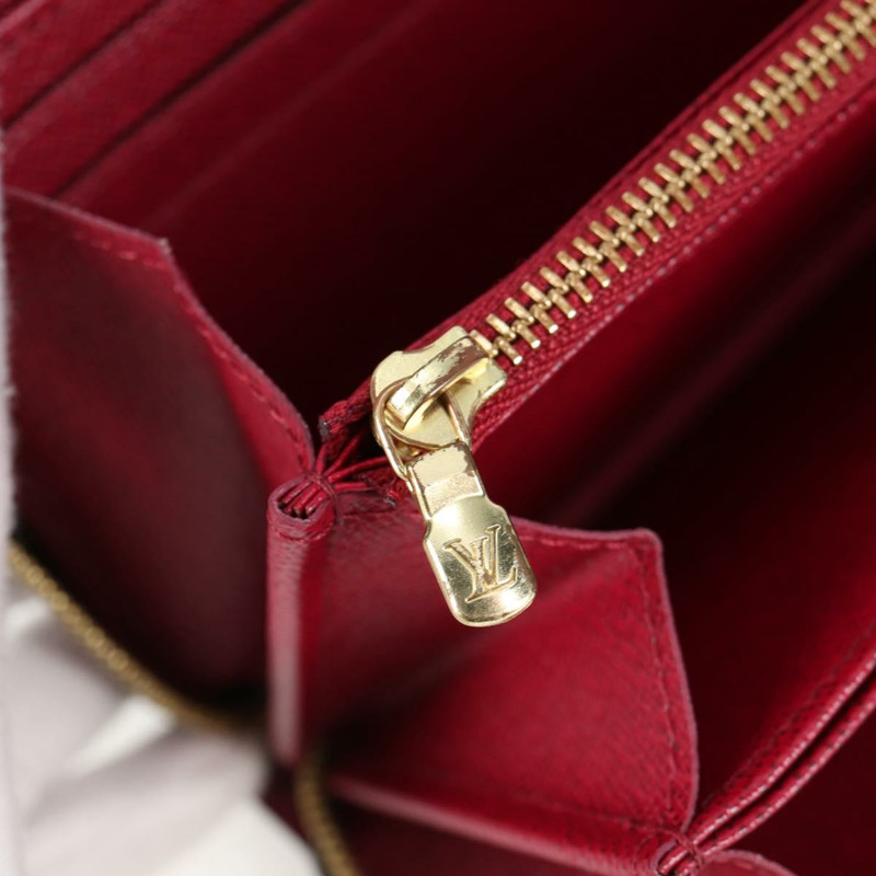 【日本直送】路易威登 Monogram Zippy 長錢包，玫紅色，M41895，LV 正品，編號 122092AM-17