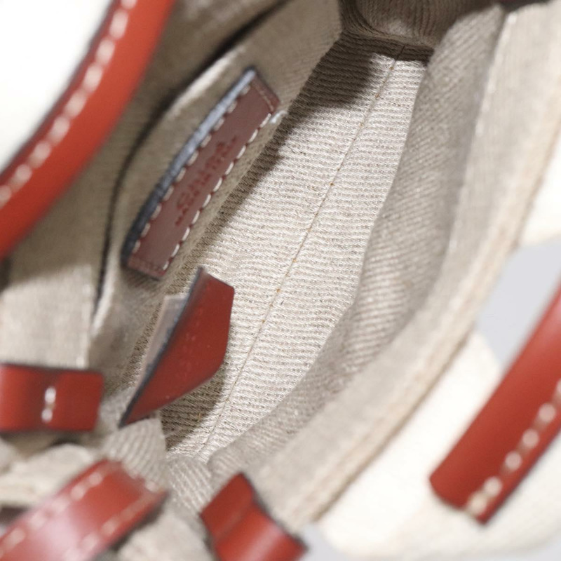 【日本直送】Chloe Woody 手袋 帆布 兩用 象牙色 正品 130865AM-9