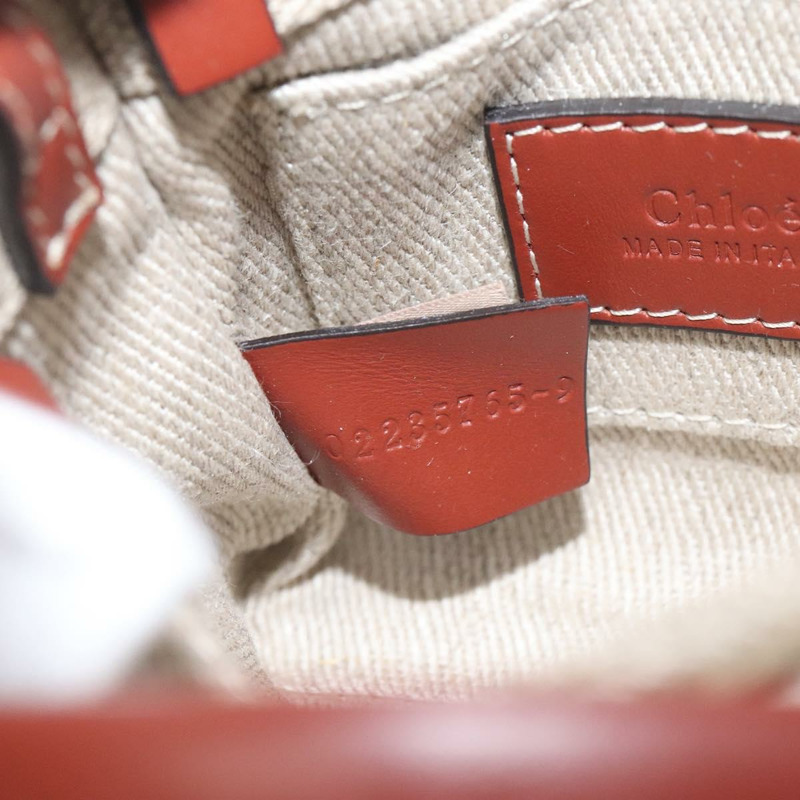 【日本直送】Chloe Woody 手袋 帆布 兩用 象牙色 正品 130865AM-10