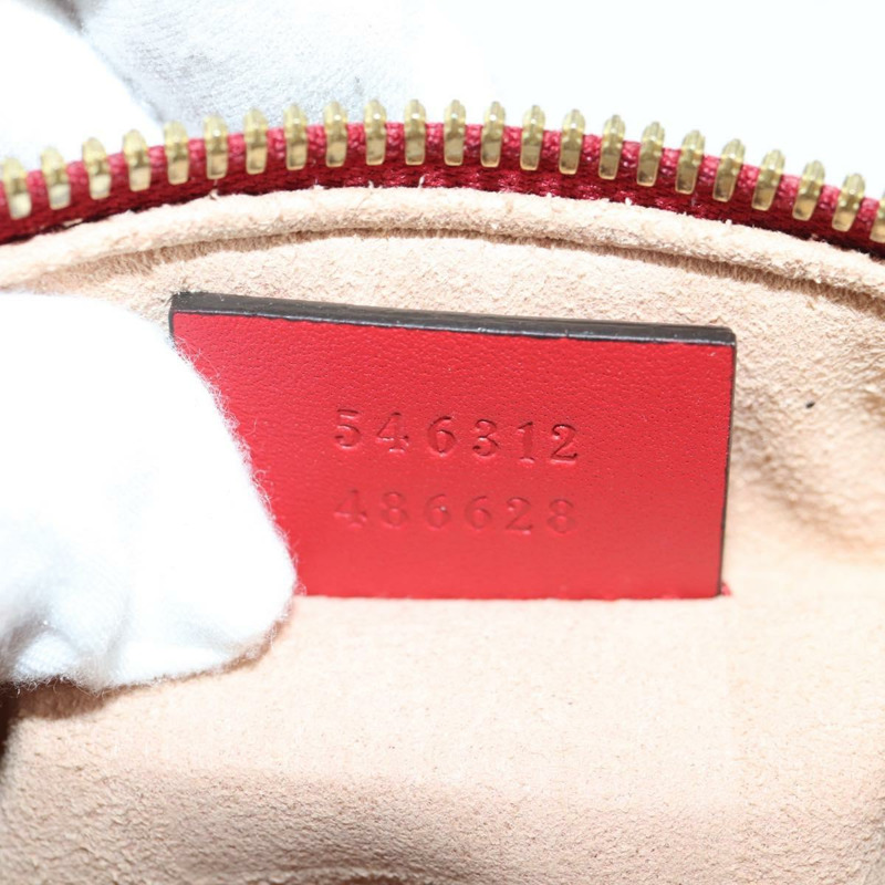 【日本直送】GUCCI GG Supreme Blooms 波士頓包 PVC 暢貨中心 2way 紅金 546312 正品 yk19119AM-11