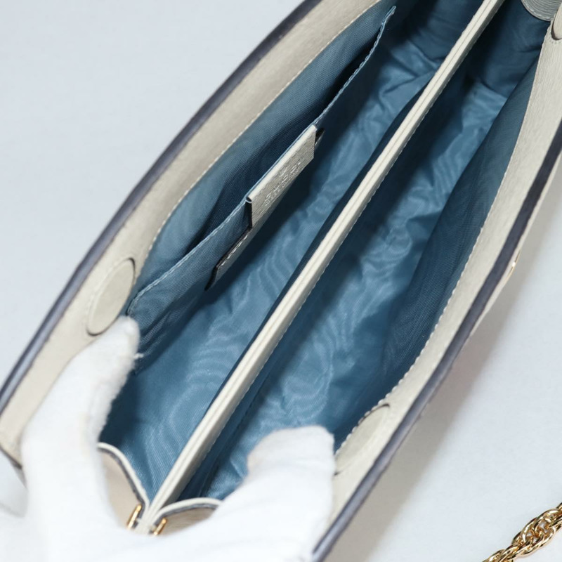 【日本直送】GUCCI Yuko Higuchi 日本限定款鏈條包 白色皮革 503877 正品 BA5090AM-9