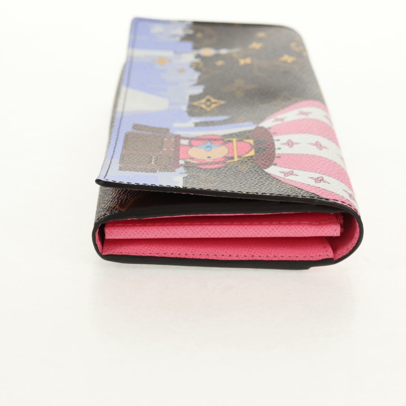 【日本直送】路易威登 Monogram Vivienne Portefeuille Sarah 錢包 M68491 LV Auth 146538AM-3