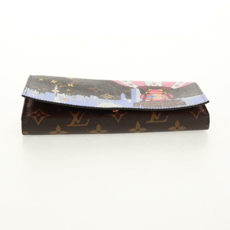 【日本直送】路易威登 Monogram Vivienne Portefeuille Sarah 錢包 M68491 LV Auth 146538AM-5