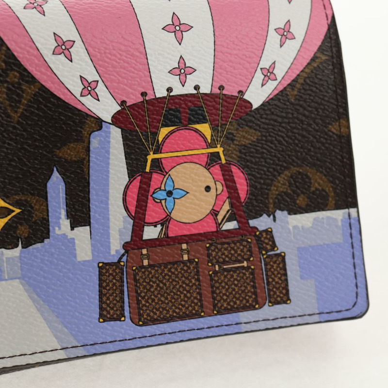 【日本直送】路易威登 Monogram Vivienne Portefeuille Sarah 錢包 M68491 LV Auth 146538AM-16