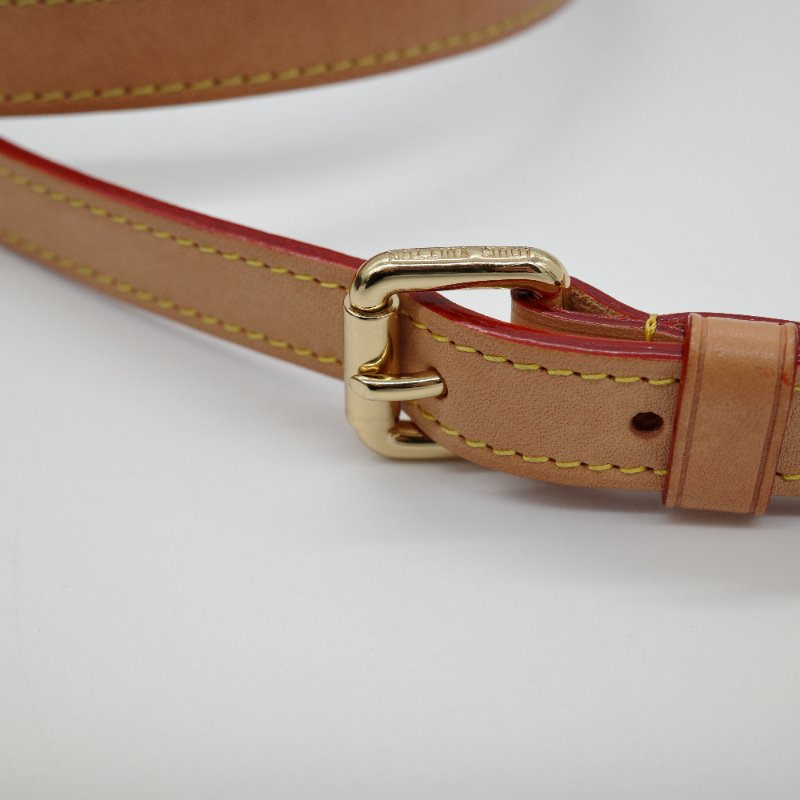 Louis Vuitton 路易威登 雙子星 Saumar BB 棕色 原花帆布 牛皮 肩背包 斜掛包-13