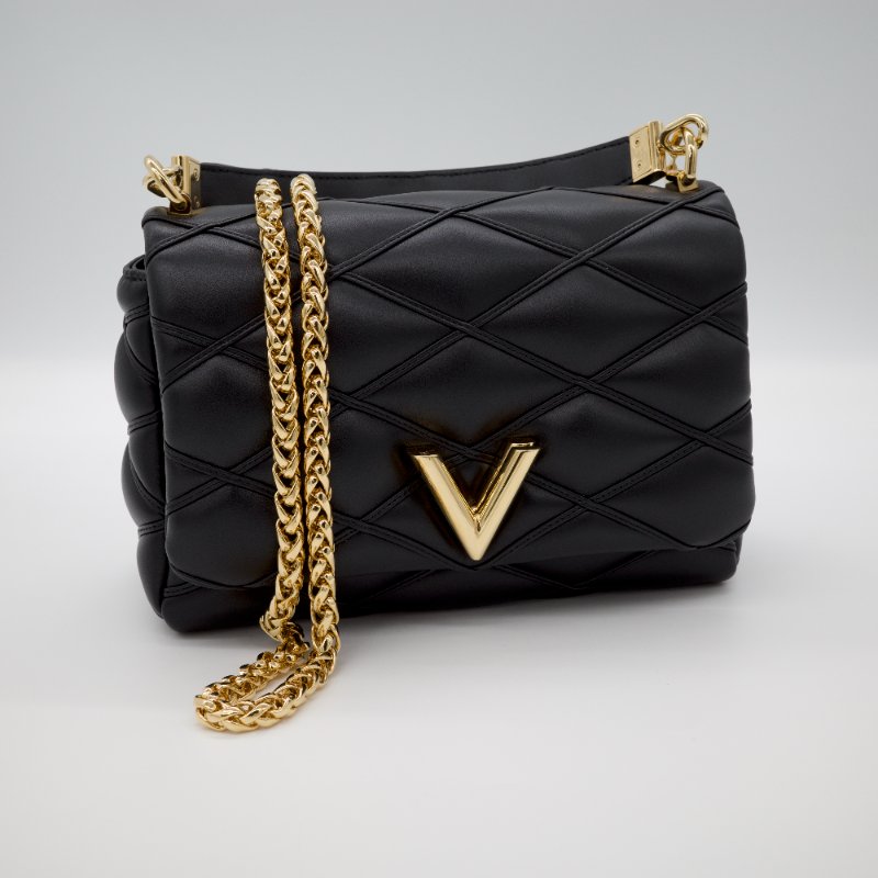 Louis Vuitton 路易威登 GO-14 MM 黑色 小羊皮 手袋  單肩包 斜挎包 手提包-3