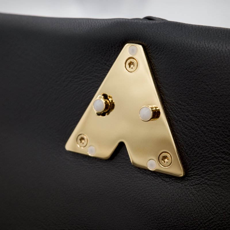 Louis Vuitton 路易威登 GO-14 MM 黑色 小羊皮 手袋  單肩包 斜挎包 手提包-9