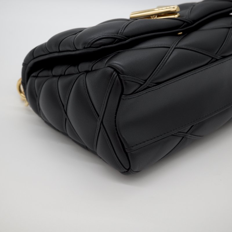 Louis Vuitton 路易威登 GO-14 MM 黑色 小羊皮 手袋  單肩包 斜挎包 手提包-10