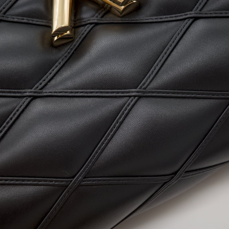 Louis Vuitton 路易威登 GO-14 MM 黑色 小羊皮 手袋  單肩包 斜挎包 手提包-11