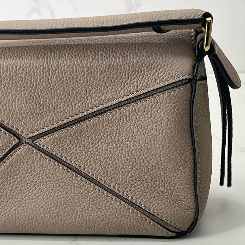 💗香緹國際精品💗 646 Puzzle mini 沙色 附內膽包-8