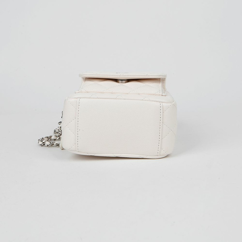 CHANEL 魚子醬紋經典迷你雙肩包 AP3753-8