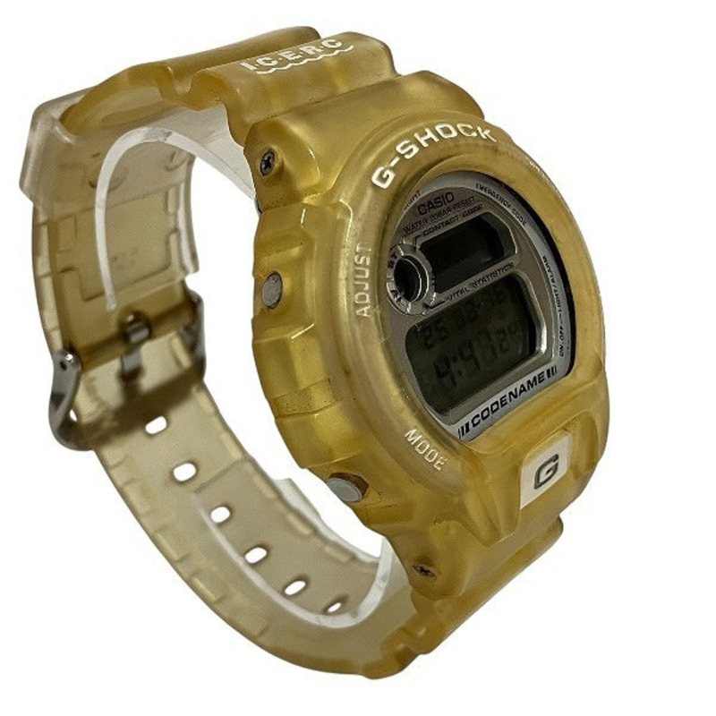 卡西歐 G-SHOCK DW-6910K 石英 Irukaji 型號 Fremantle 黃色男士手錶-2