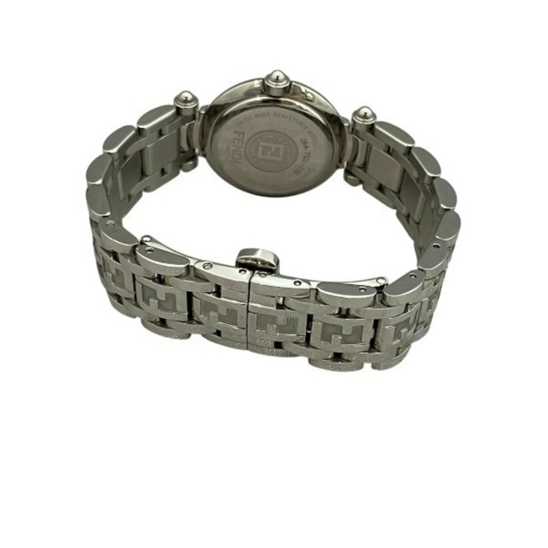 Fendi 750L 女士石英腕錶，黑色錶盤-5