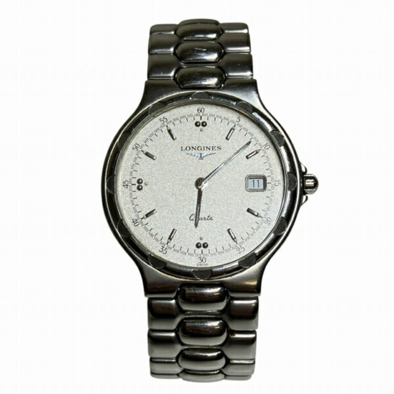 浪琴錶 Conquest L1.614.4 石英日期男士腕錶-0