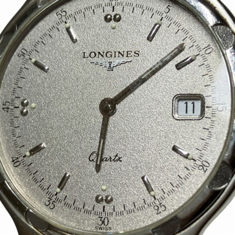 浪琴錶 Conquest L1.614.4 石英日期男士腕錶-3