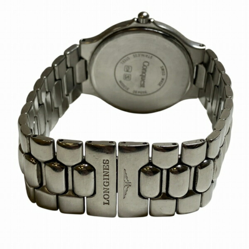 浪琴錶 Conquest L1.614.4 石英日期男士腕錶-5