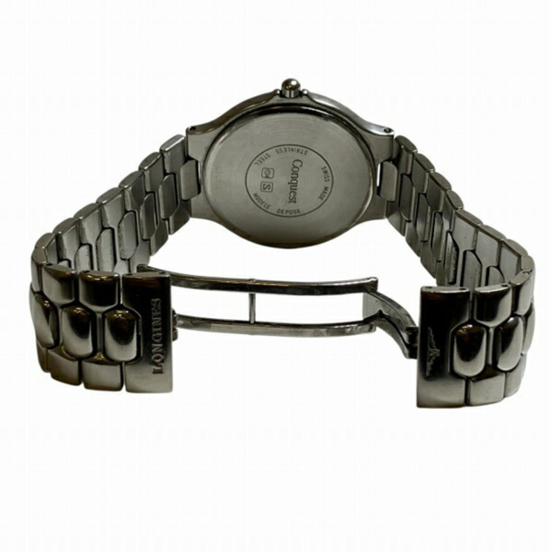 浪琴錶 Conquest L1.614.4 石英日期男士腕錶-7